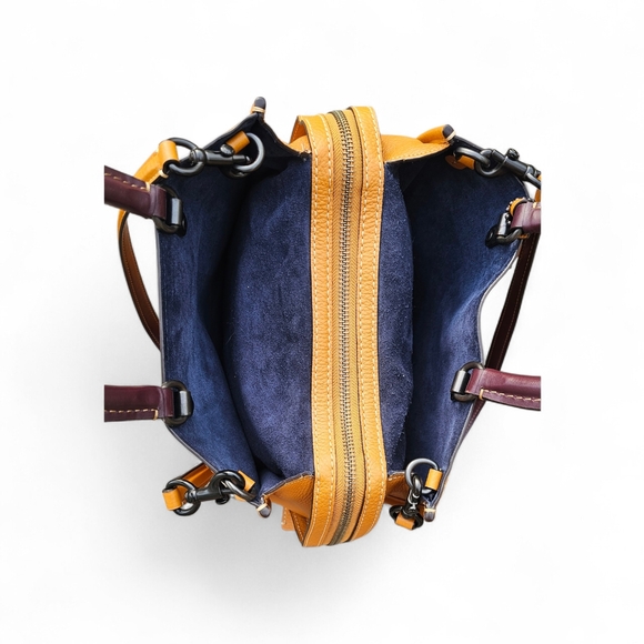 Coach 1941 Rogue Leather Tote Bag in Tan - Picture 7 of 10